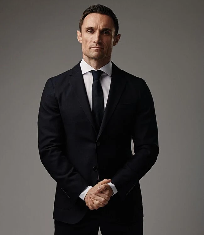 Kirk Miller in a suit