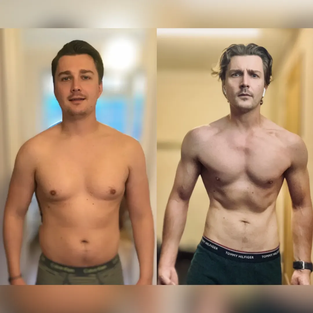 Luke Hawes transformation